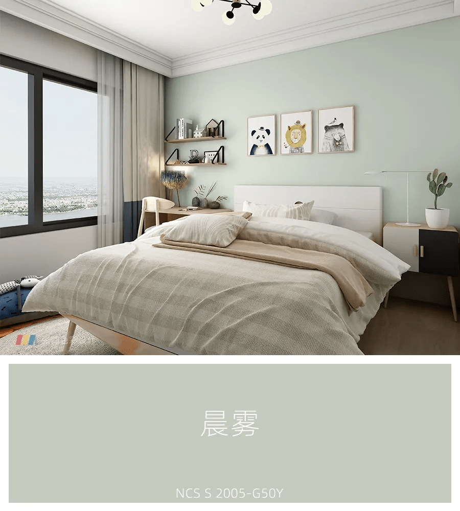 11款墙面颜色搭配方案选色不纠结