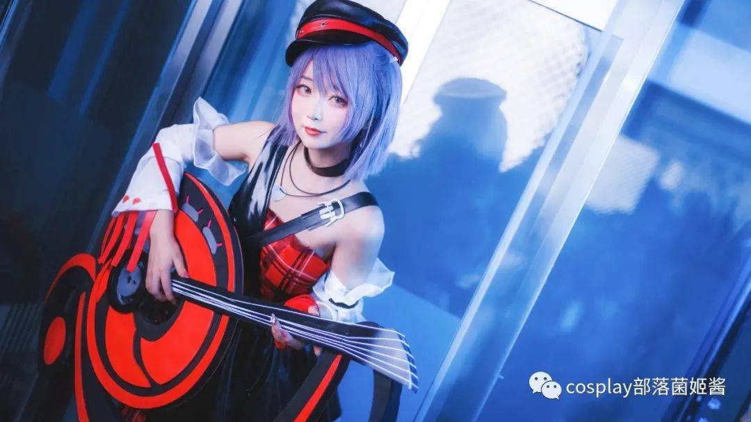 cos:王者荣耀·小乔音你心动cos正片@蓝璃