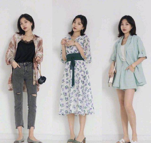 蓝色 抓住夏天的小尾巴，这些穿搭值得借鉴，可甜可盐打造百变时尚