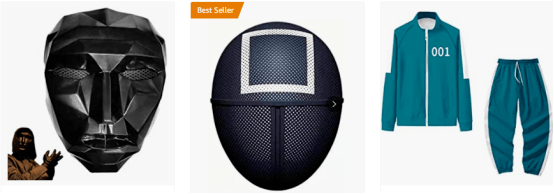 Netflix|最新!!!《Squid Game鱿鱼游戏》亚马逊爆款