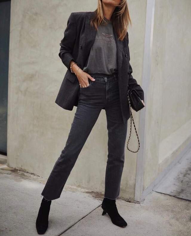 女生澳洲时尚博主andicsinger简约率性搭配 时髦帅气的女生穿搭范本