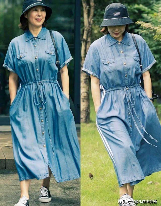 帽子 女人上了年纪,建议多穿“帽子+裙子”,高级又显气质
