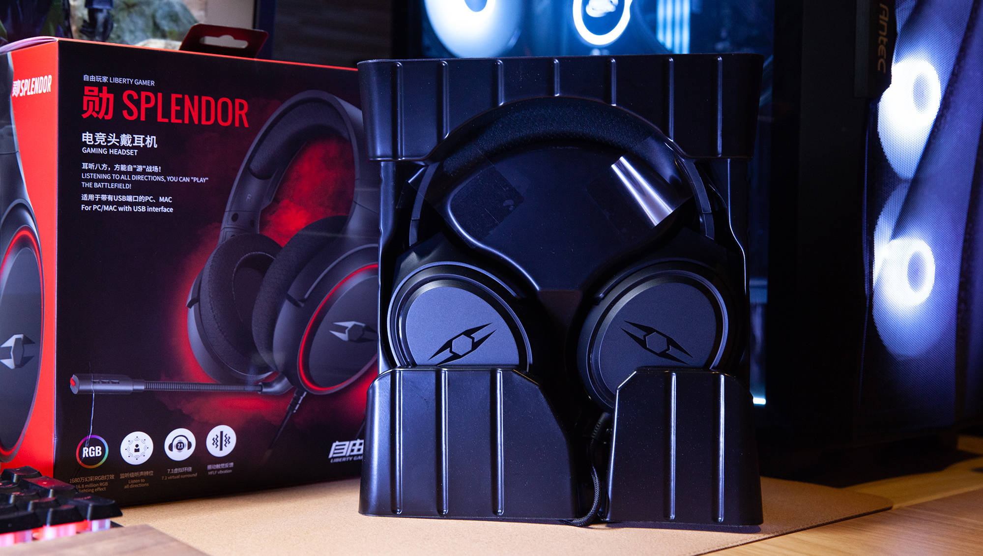 来自得胜的降维打击，自由玩家电竞耳机—勋