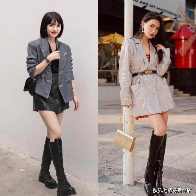 配饰 最近很流行的“小西装”，30+女人都适合，照着穿优雅又显瘦