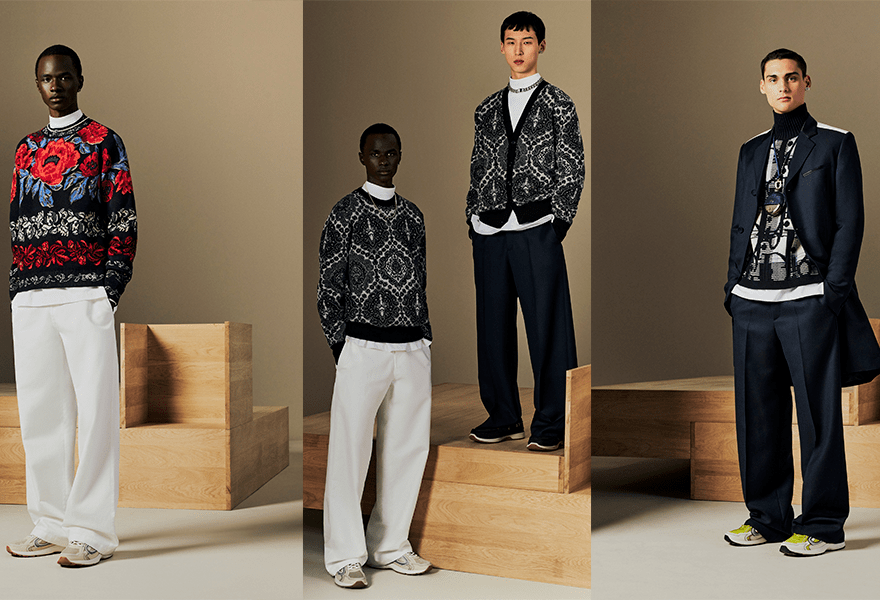 图案 Dior Men 2022春季，保持实用价值，也要奢华时尚的干练帅气