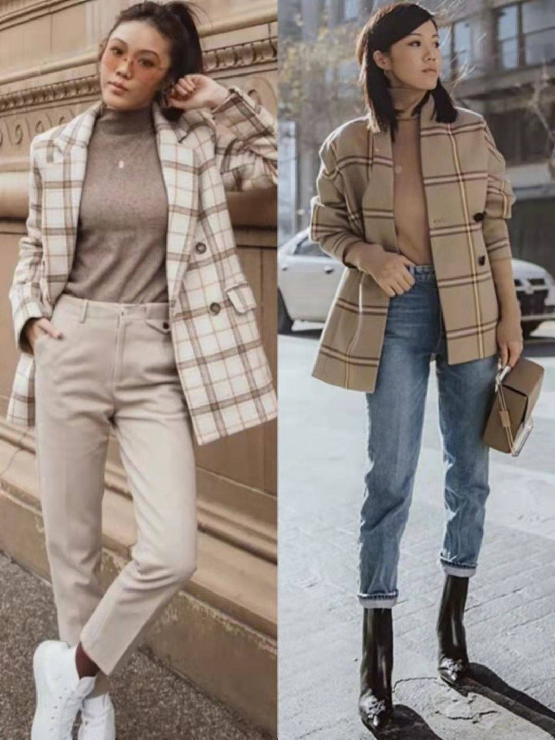 帆布鞋 时髦女人已经不穿打底裤了，“九分裤”更流行，高级不说还显腿长