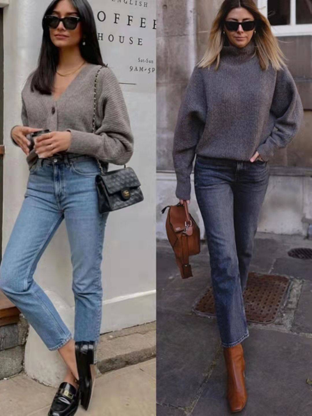 帆布鞋 时髦女人已经不穿打底裤了，“九分裤”更流行，高级不说还显腿长