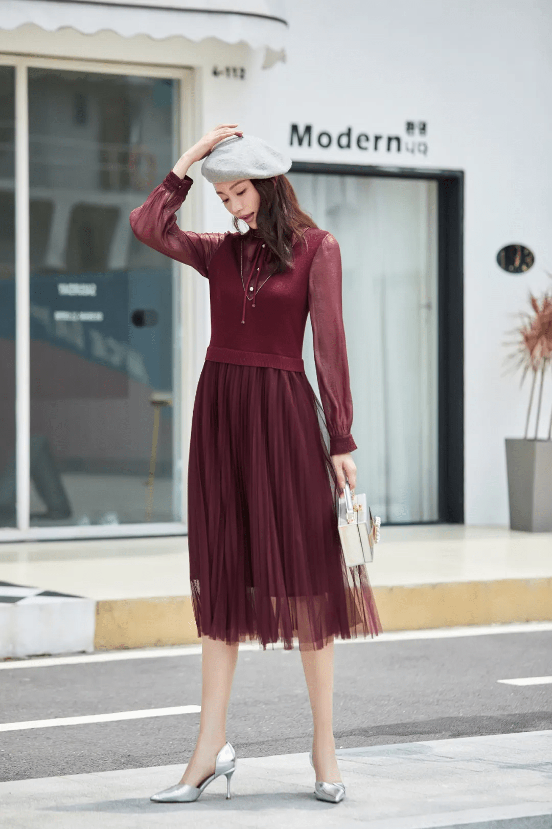 织带 适合秋天穿的裙子，穿上巨仙、巨有气质