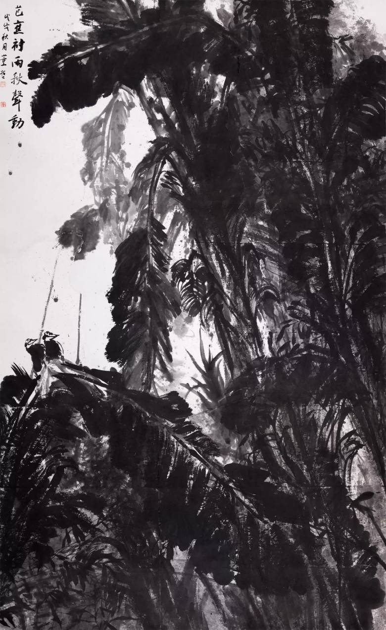 艺术风格画为人品,画为心声.画家董哲自幼耳濡目染,习书作画.