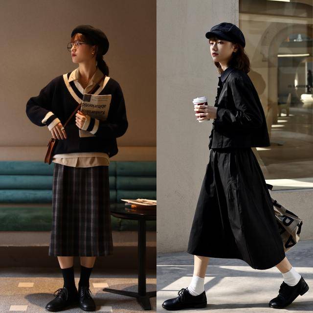 颜色 脱掉小白鞋！如今流行穿“牛津鞋”，气质又显高，适合小个子女生