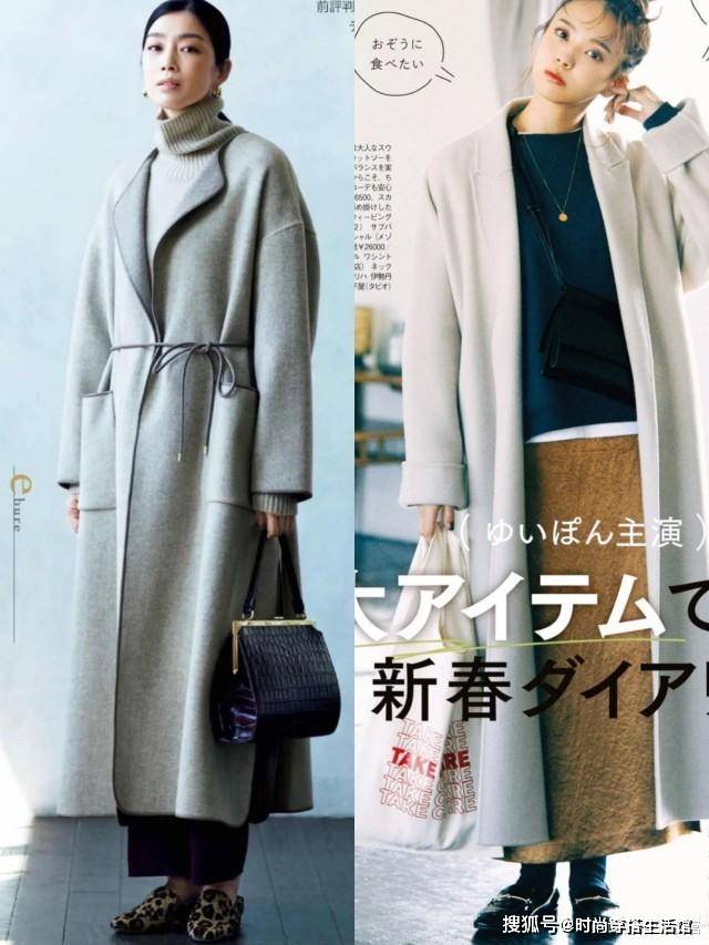 配饰 降温后天气变冷，大衣怎么穿才不显老气？这4个细节要注意