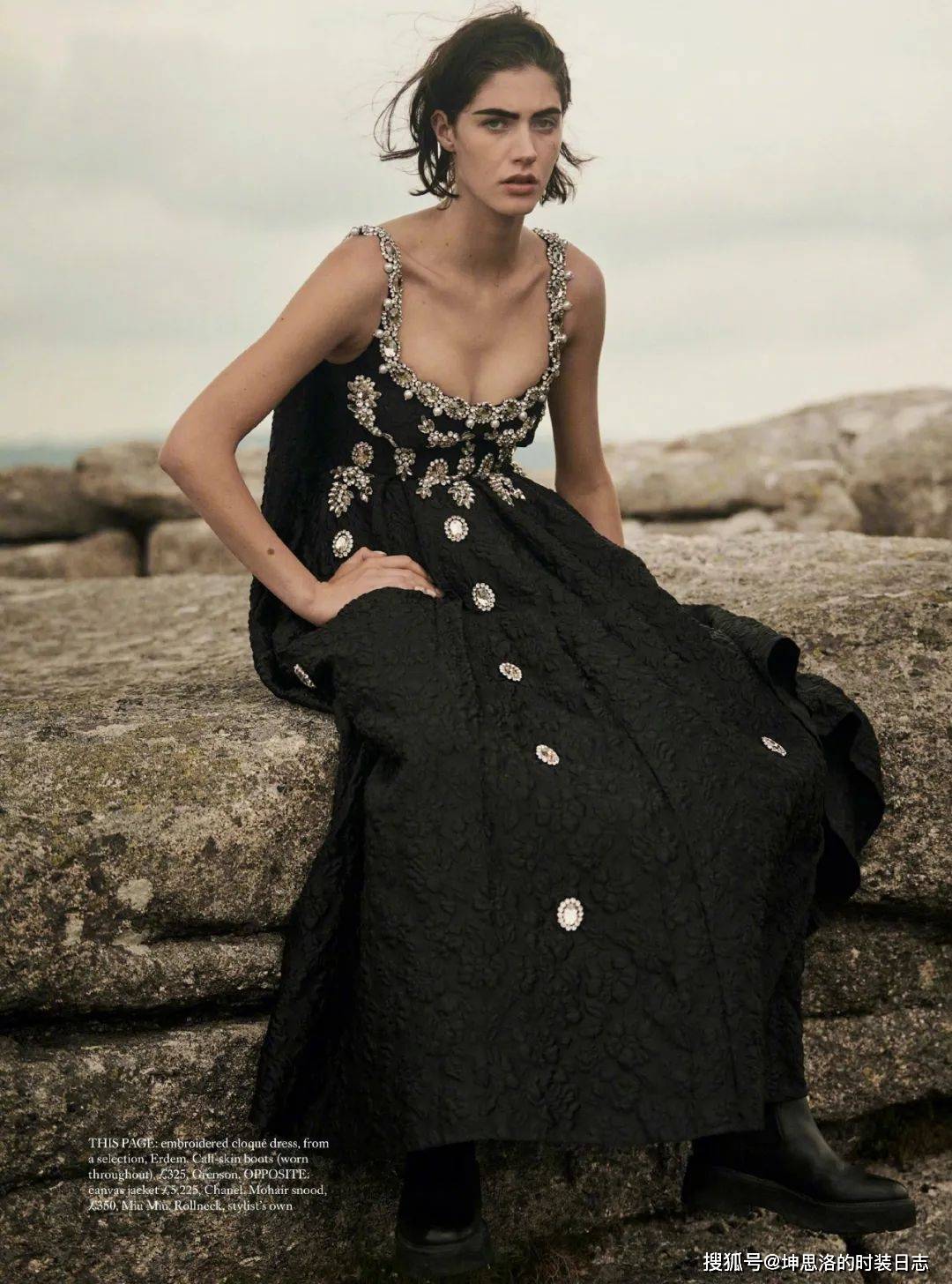 摄影 英国版时尚芭莎2021年十月刊时装大片合辑 浪漫秋日风景