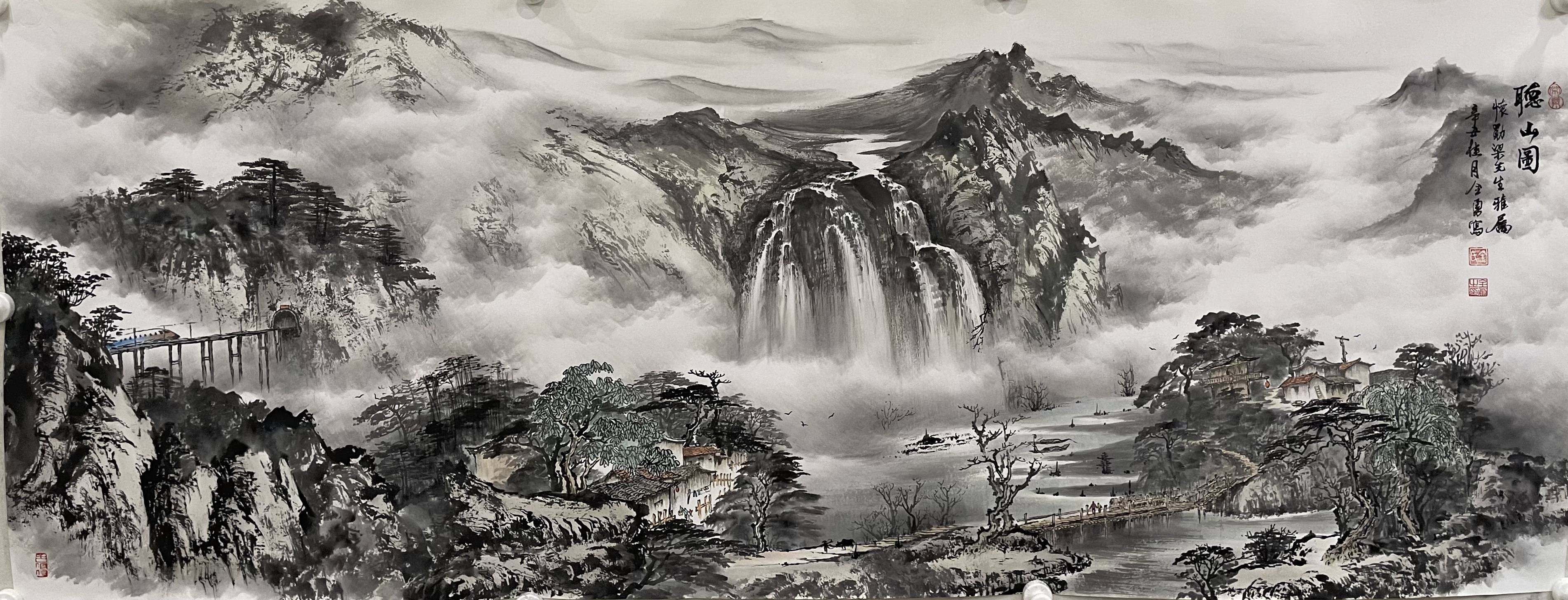 全勇-现代山水画家_国画