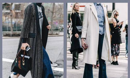 大头 妙啊！厚外套＋阔腿裤＝今冬超流行搭配！真的好看炸了！