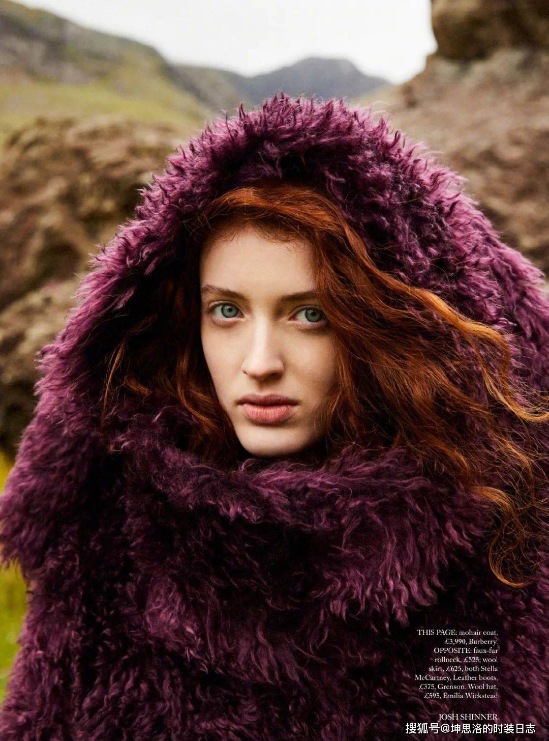 摄影 英国版时尚芭莎2021年十月刊时装大片合辑 浪漫秋日风景