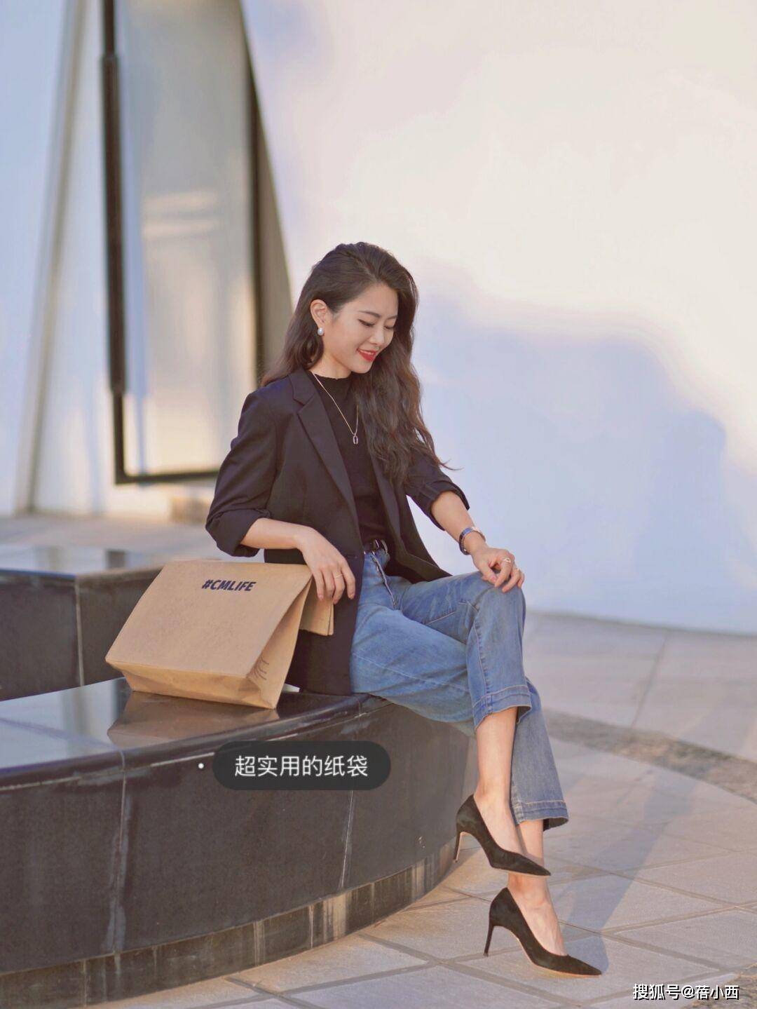 黑色 秋季上班怎么穿才优雅?从色彩挑款到搭配,好看的都帮你选好了