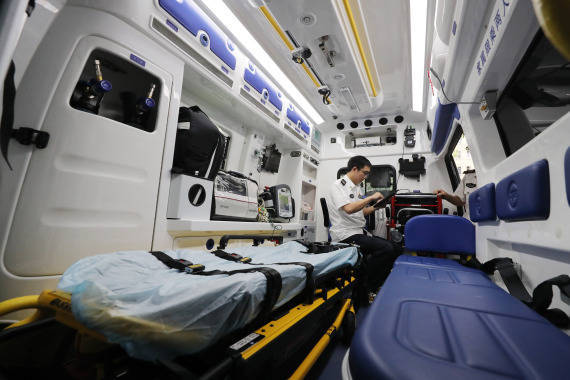 网络|“上车即入院”：上海35辆5G急救车集中投用