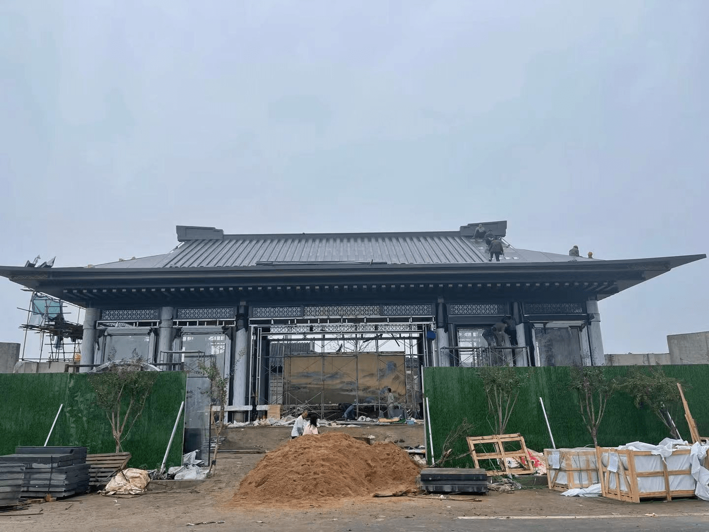 原创济南西部新房之二王府庄片区四足鼎立地铁上盖房你见过吗