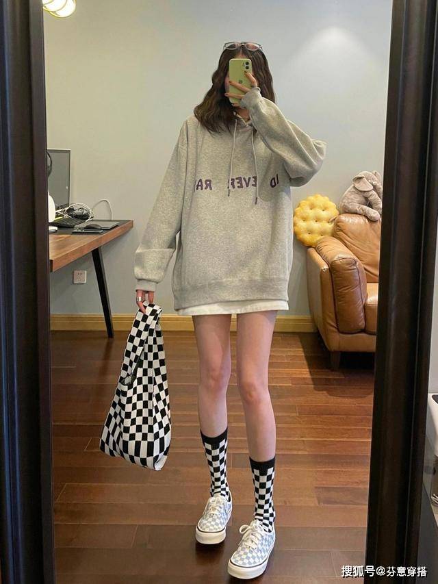 卫衣 秋季穿搭秋季毛衣穿搭高回头率幂式穿搭