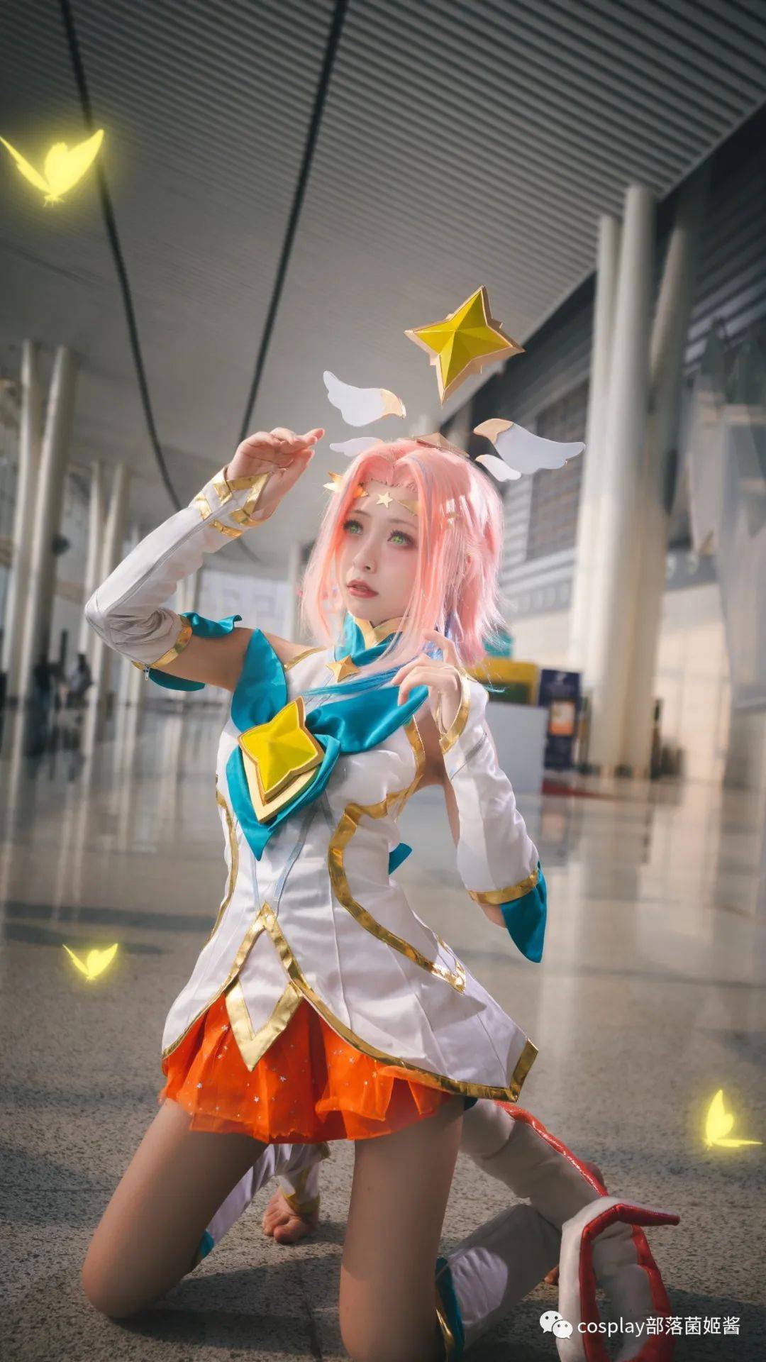 cos英雄联盟星之守护者妮蔻cos正片傻喵
