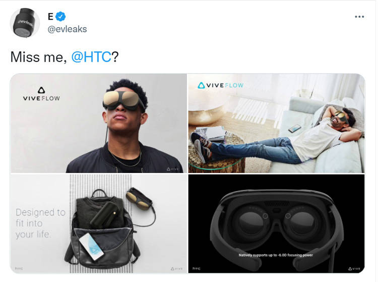 HTC发布消费级一体式VR头显Vive Flow最新预告片|关注全球商业大事件