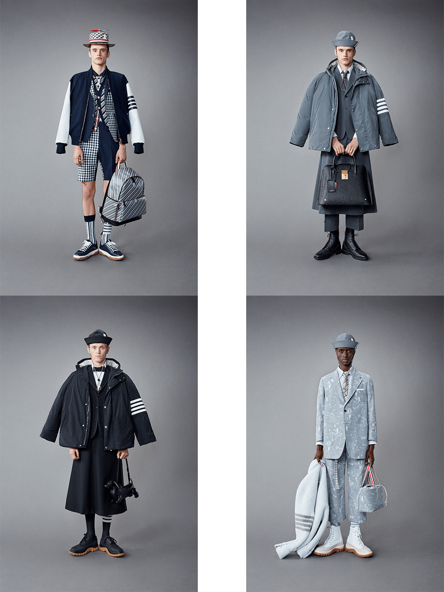 男装 Thom Browne 2022度假风男装系列，古典与惊喜的结合