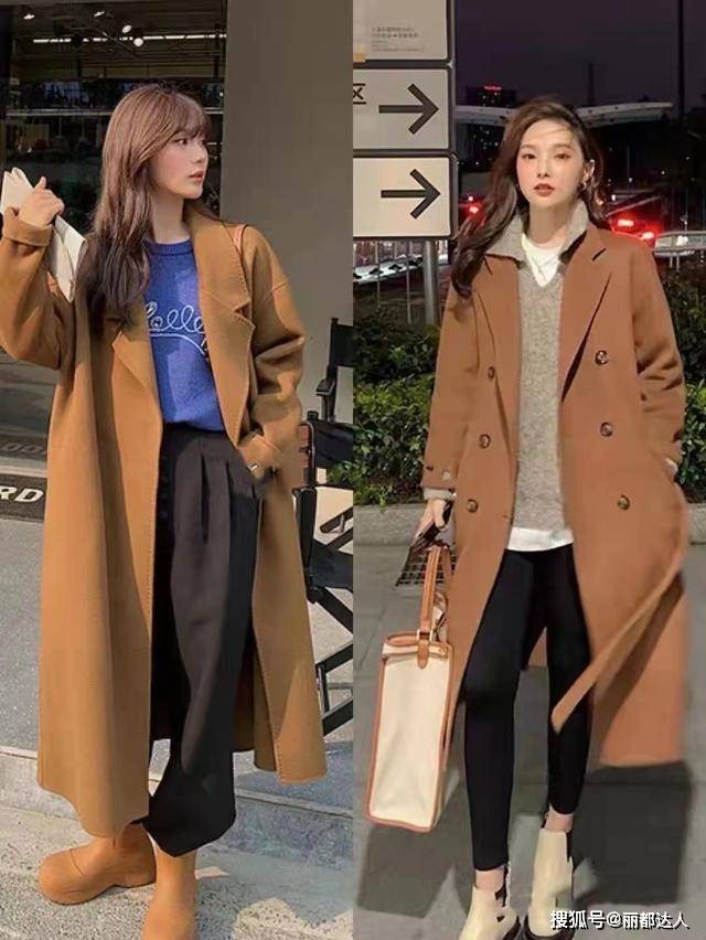 视觉 “驼色大衣”如何穿出时髦范,全是基础单品搭配,不费劲又洋气