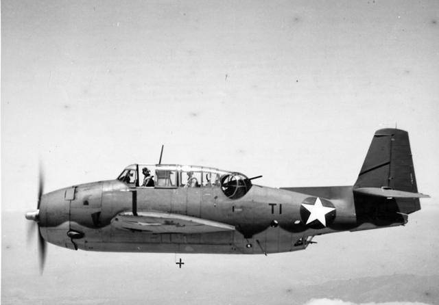 原创二战美军tbf复仇者鱼雷轰炸机太平洋海战的头号杀手