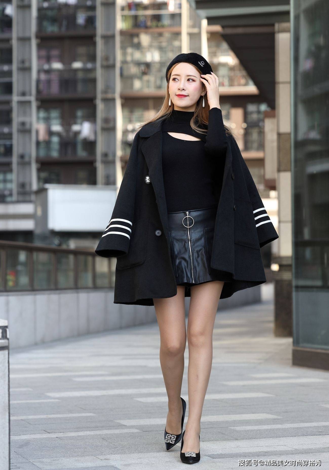 黑色 秋日帅气穿搭,你get到了吗?