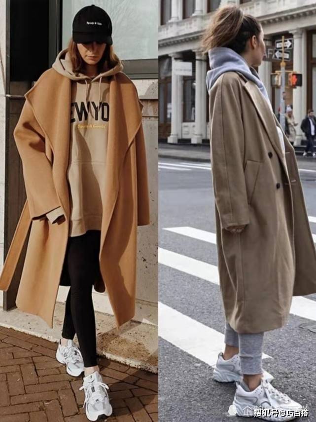卫衣 光会选大衣是不够的，穿好内搭也很重要，经常穿这3种时髦又气质