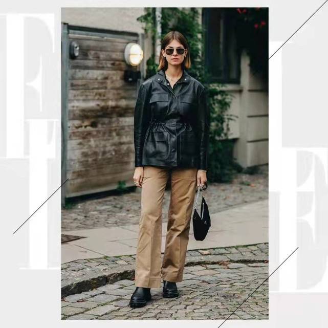 饰品 谁说皮衣不能拥有女人味！跟刘诗诗学皮衣穿搭，轻松拥有同款优雅