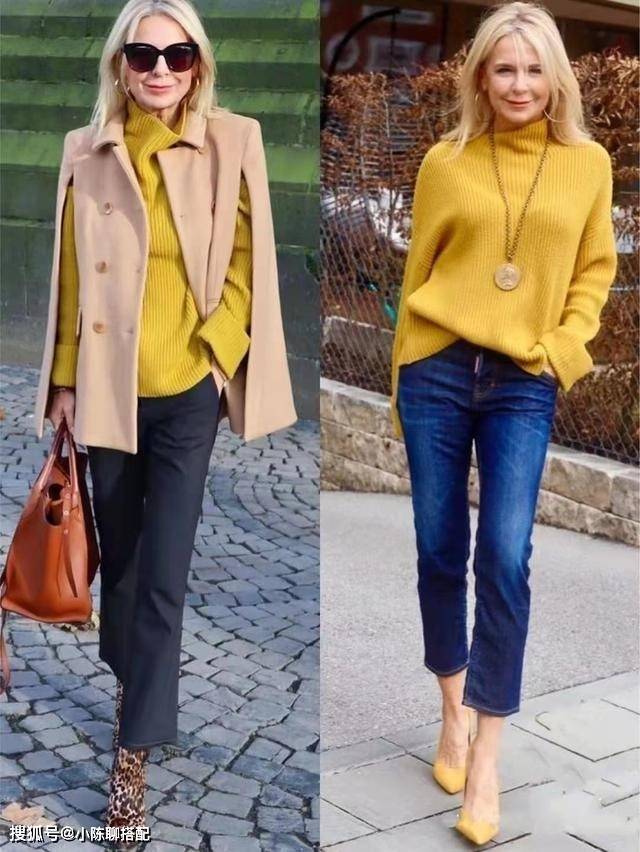 配饰 成熟女人的时髦很难吗？这些奶奶各有妙招，照着穿洋气得体还优雅