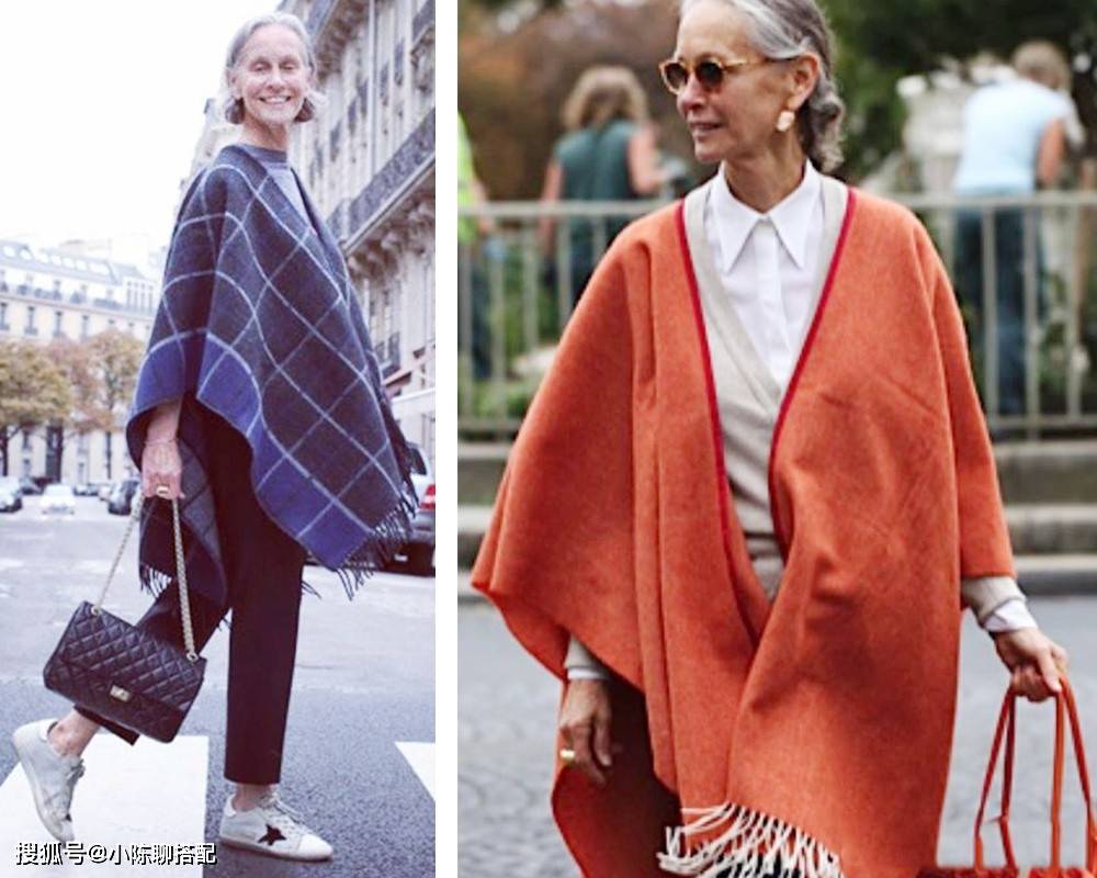 配饰 成熟女人的时髦很难吗？这些奶奶各有妙招，照着穿洋气得体还优雅