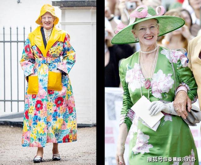 英国皇室 81岁还抹甲油吃热狗？公主心不灭的丹麦女王，才是真正少女模样