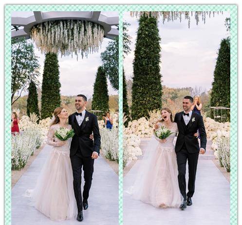 婚礼 比尔盖茨的女儿都这么有钱了，婚礼穿的裙子也很低调，气质很高级