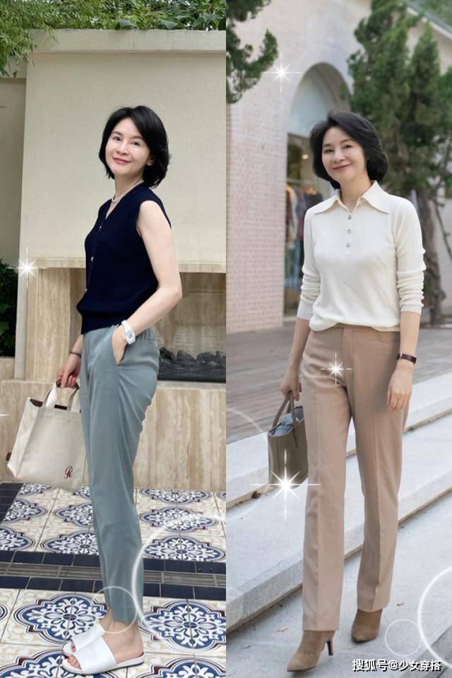 马甲 中年必备的3件衣,囊括50、60岁女人90%穿搭套路,适合气质型女人