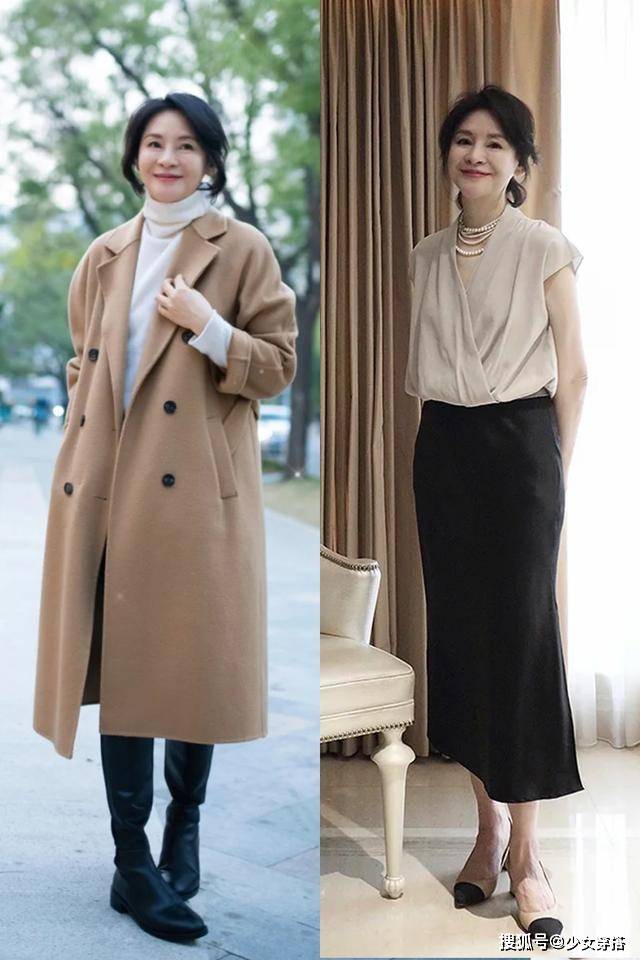 马甲 中年必备的3件衣,囊括50、60岁女人90%穿搭套路,适合气质型女人