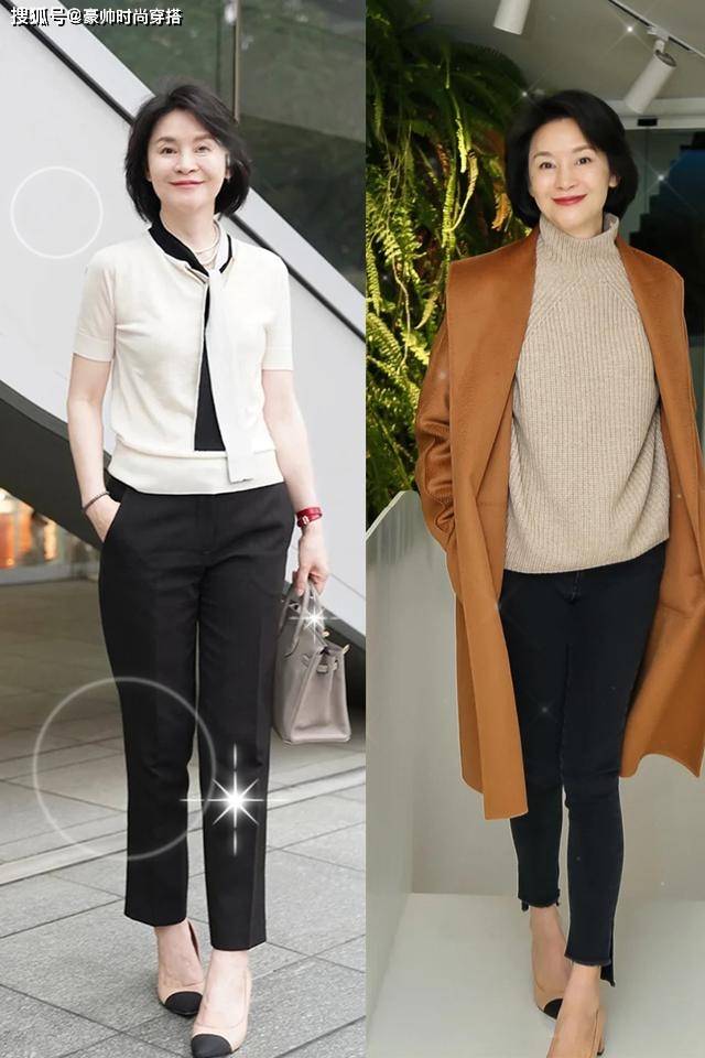 背心 懂穿搭的女人更美!秋天“小衫”这几件足够了,适合四五十岁女人