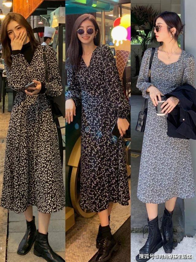 长度 秋冬多穿这3条连衣裙,时髦显瘦又气质,配大衣棉服穿就很美