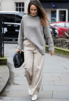 黑色 ?秋冬季节的时尚，普通人的气场一样强大，气质一样出众