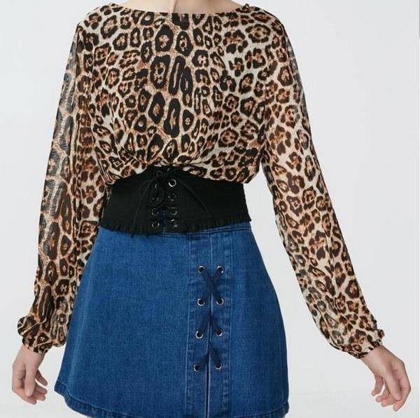 设计 豹纹元素搭配示范，对女孩的致命诱惑