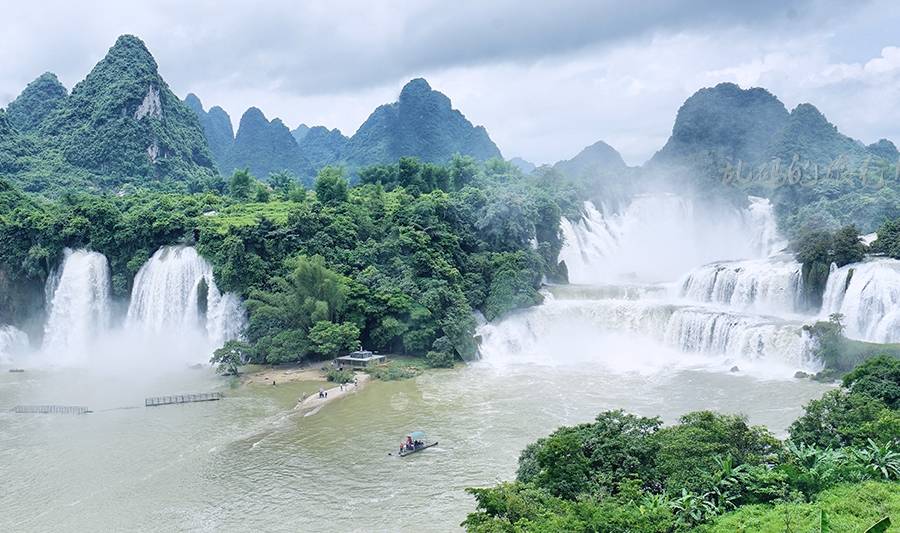 亚洲最大跨国瀑布 一半中国一半越南 年水量超黄果树3倍堪称奇观
