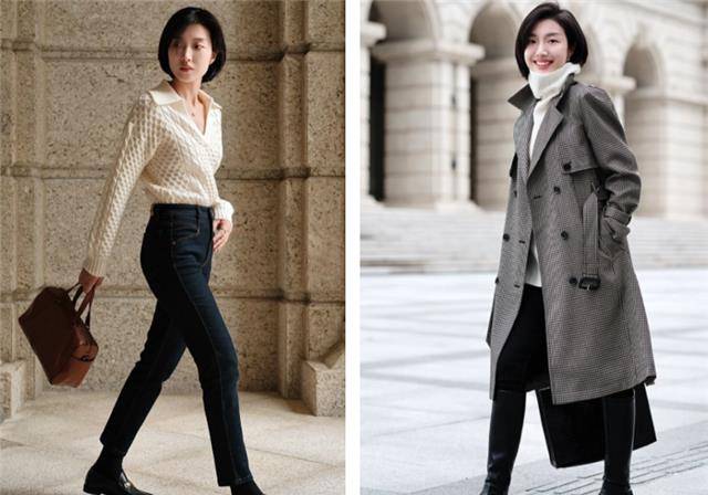 身材 过几天就立冬了，不要老穿裙子，今年这裤子搭配，更时髦有女人味