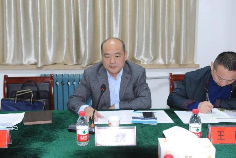 市卫生综合执法支队二级调研员赵金顺出席会议并讲话.