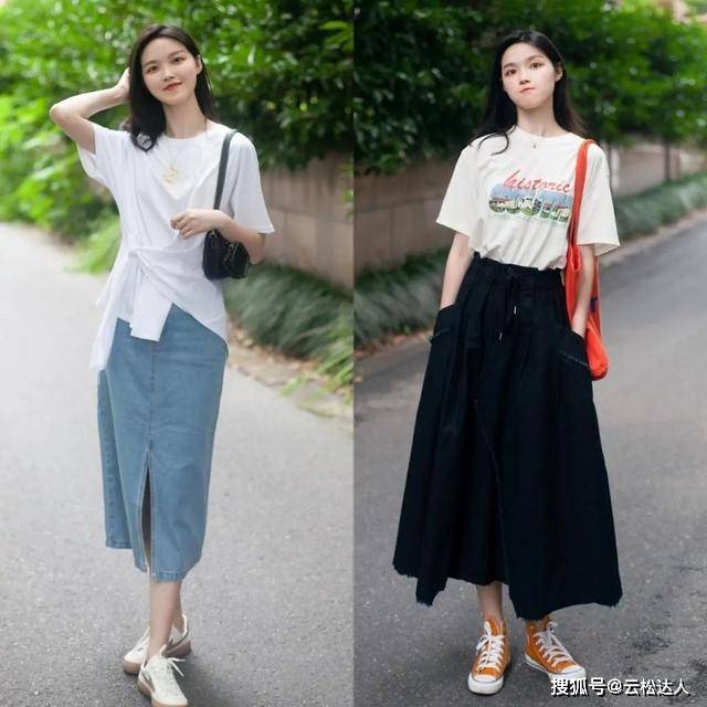 下装 想把T恤穿出优雅“女人味”,只会挑衣服还不够,另3点更重要