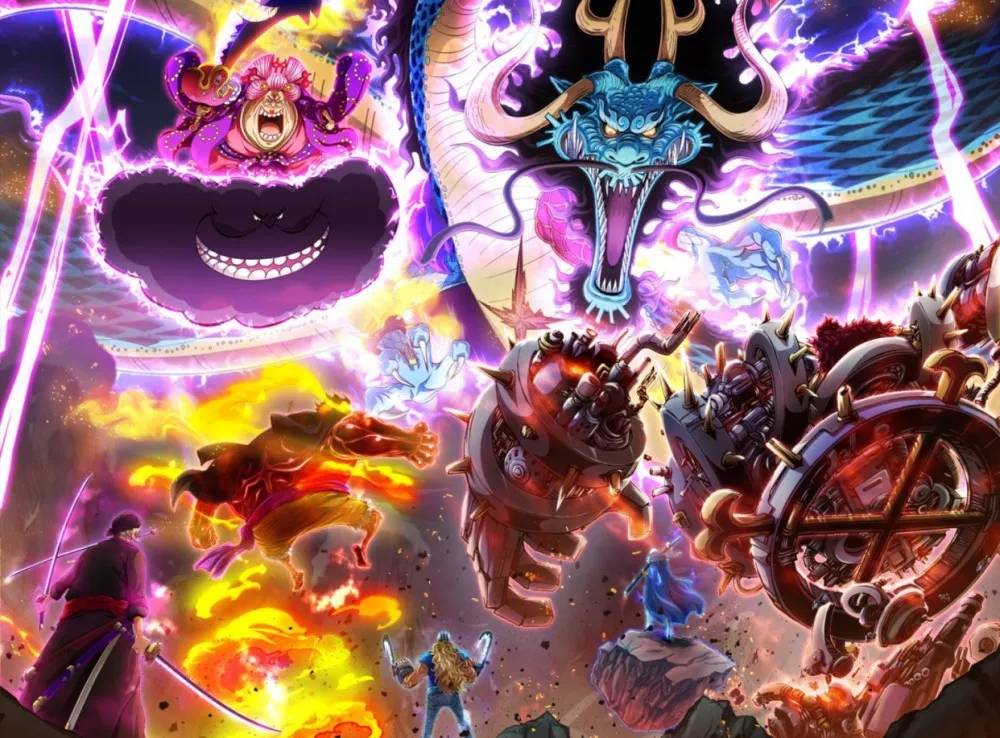 基德|海贼王1029话：如果基德真击败大妈，那他能成为“四皇”吗？