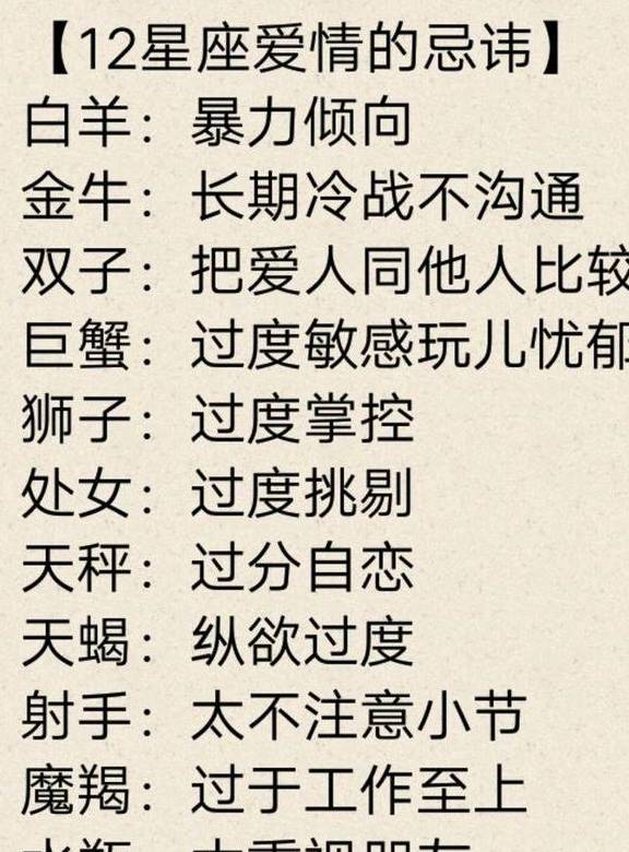 十二星座心动的讯号 看他到底爱不爱你 天秤座不要太自恋 双子座 全网搜