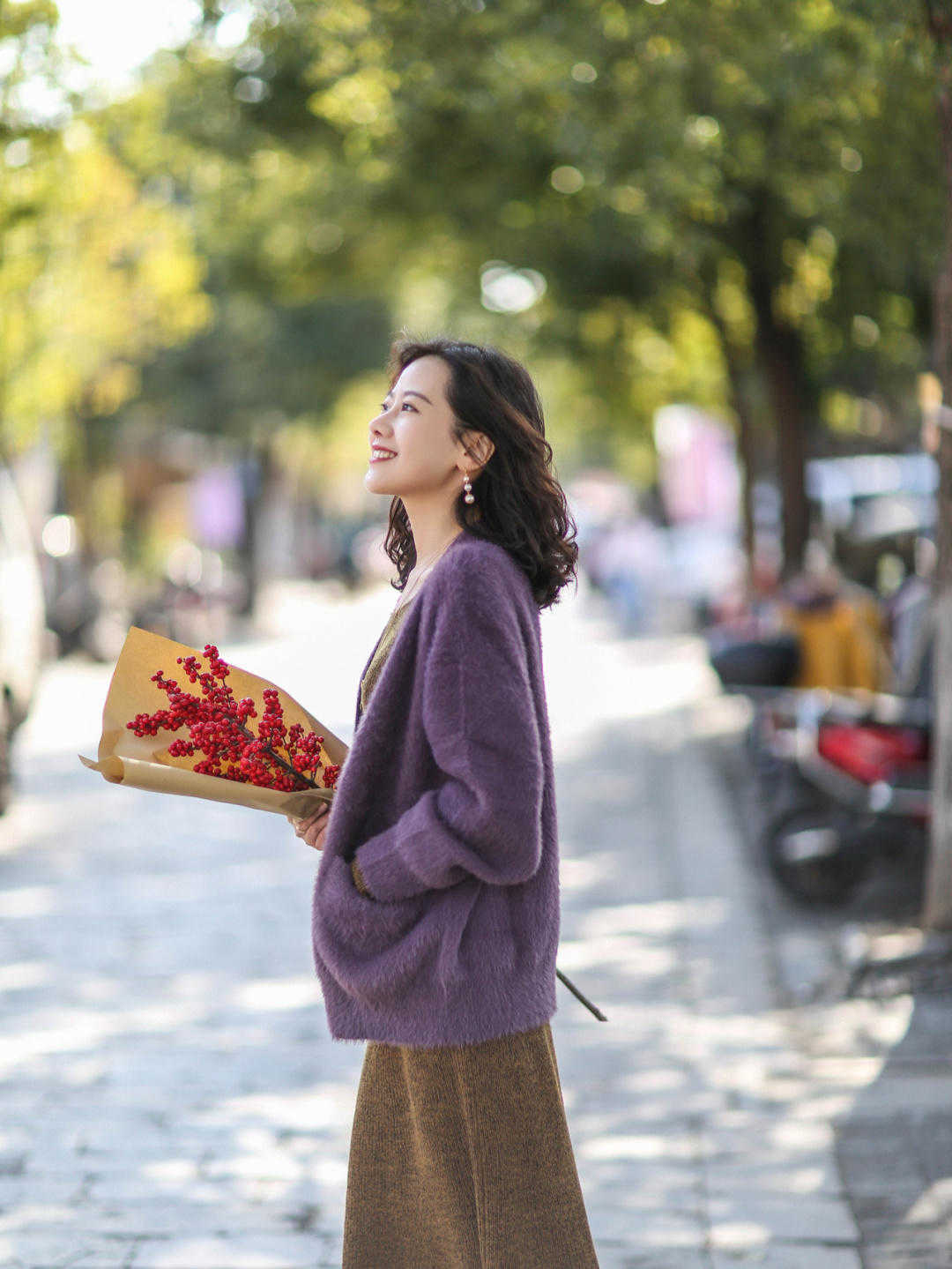 品牌 秋冬，穿针织连衣裙魅力全开，高级优雅又洋气，漂亮大气