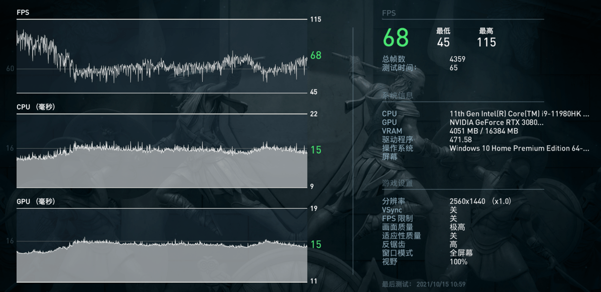 战斧|Core i9+RTX 3080，游戏本里的巅峰王者！掠夺者战斧500测评