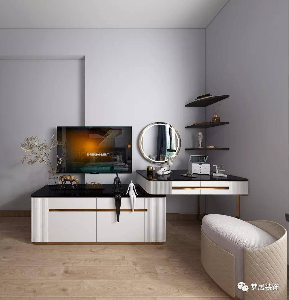 如何打造氛围感家居中山梦居装饰现代简约风格装修案例赏析